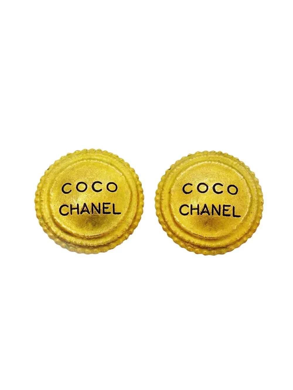 Chanel Earrings Gold-Tone Metal #357856C54B